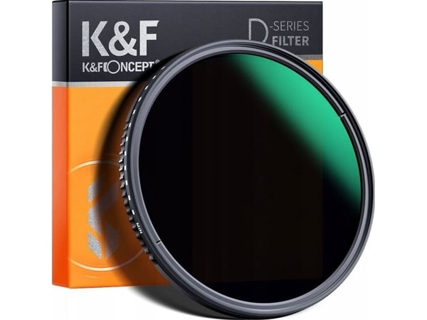 Kf Filter K&f Filter Full Grey Justerbar Nd3-nd1000 72mm / 72 Mm / Kf01.1836