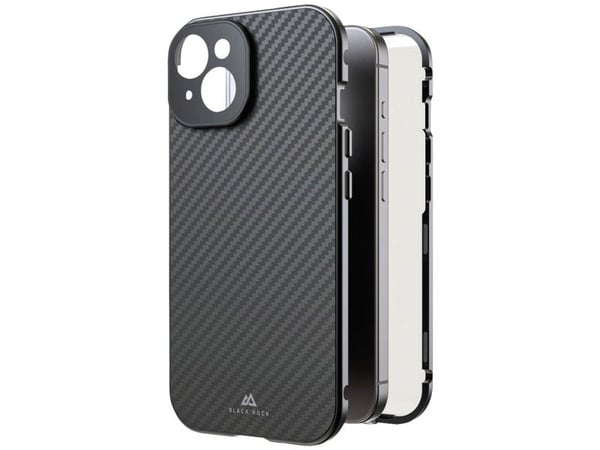 Black Rock 00221252, Apple, iPhone 15, Ripebestandig, Karbon, 1 stykker