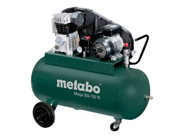 Metabo Mega 350-100 W - Luftkompressor - 2200 W - oljesmurt - 320 l/min - 90 liter - 250 l/min