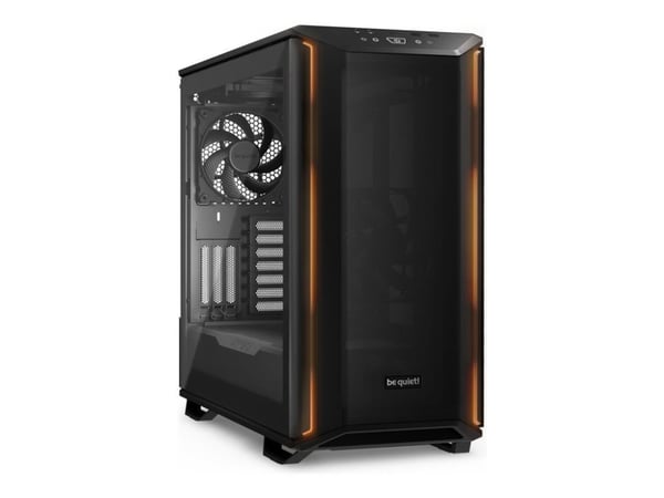 be quiet! Dark Base 701 - Midi-tårn - utvidet ATX (E-ATX) - sidepanel med vindu (herdet glass) - ingen strømforsyning (ATX / PS/2) - svart - USB/lyd