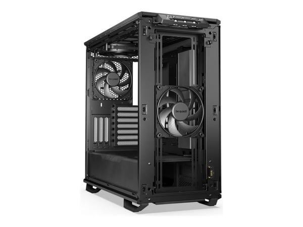be quiet! Dark Base 701 - Midi-tårn - utvidet ATX (E-ATX) - sidepanel med vindu (herdet glass) - ingen strømforsyning (ATX / PS/2) - svart - USB/lyd