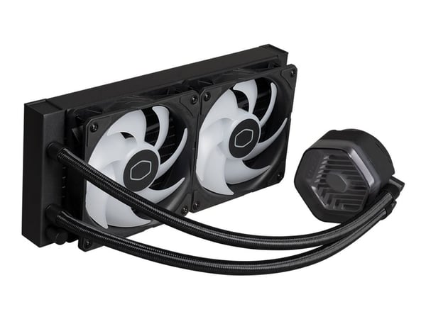Cooler Master MasterLiquid 240 Atmos ARGB - Væskekjølesystem for prosessor - Radiatorstørrelse: 240 mm - (for: LGA1700, LGA1200, LGA1151, LGA1150, ...
