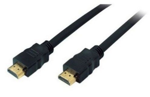 HDMI tilkoblingskabel HDMI A plugg > HDMI A plugg sort 0,5m