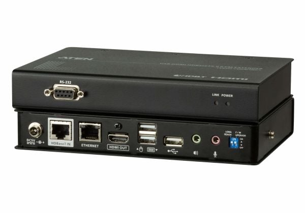 ATEN CE820-ATA - KVM / lyd / seriell / USB-svitsj - HDBaseT 2.0 - USB - opp til 150 m