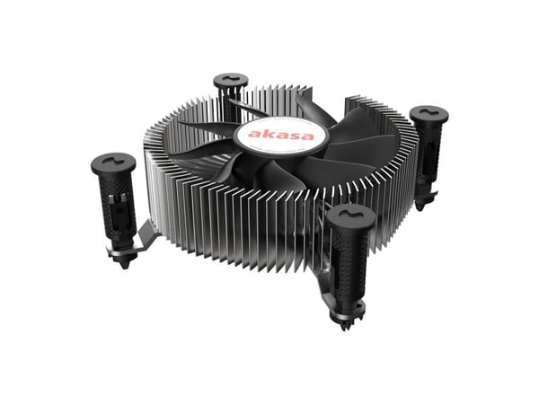 Akasa - Prosessorkjøler - Mini-ITX - (for: LGA1700) - aluminium med kobberkjerne - 74 mm