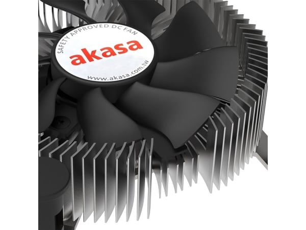 Akasa - Prosessorkjøler - Mini-ITX - (for: LGA1700) - aluminium med kobberkjerne - 74 mm