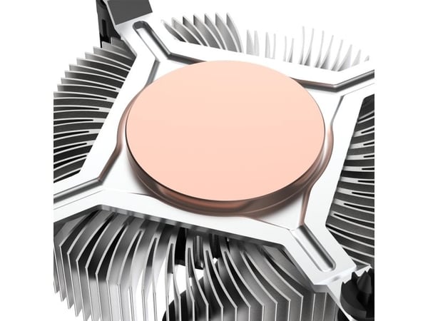 Akasa - Prosessorkjøler - Mini-ITX - (for: LGA1700) - aluminium med kobberkjerne - 74 mm