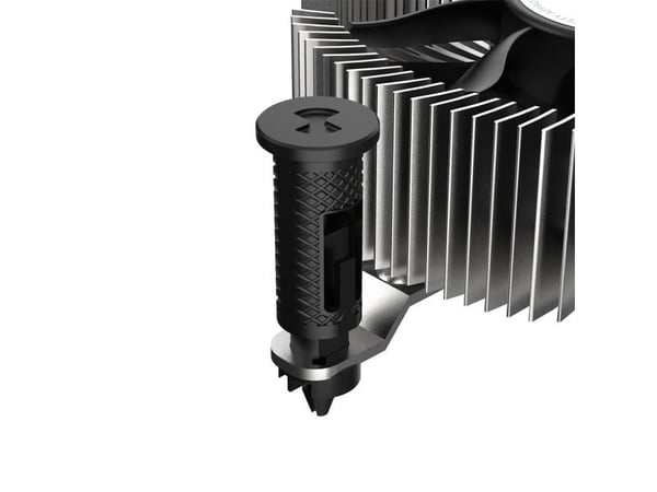 Akasa - Prosessorkjøler - Mini-ITX - (for: LGA1700) - aluminium med kobberkjerne - 74 mm