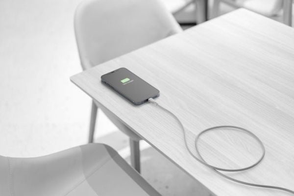 USB Lightning-kabel Cellular Line til USB-A 1,2 m grå (USBDATASOFTMFID)