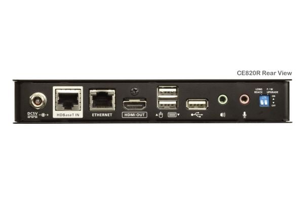ATEN CE820R - KVM-utvider - HDMI, HDBaseT 2.0, RS-232, USB - USB - opp til 150 m