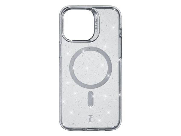 Cellularline Sparkle Mag, Suojus, Apple, iPhone 15 Pro Max, 17 cm (6.7"), Läpinäkyvä