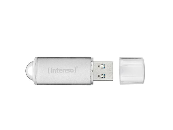 Intenso Jet Line - USB flash-enhet - 64 GB - USB 3.2 Gen 1 - silver
