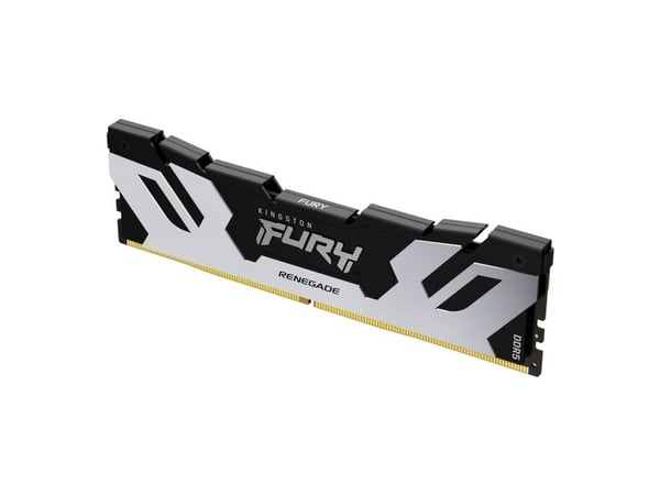 Kingston FURY Renegade - DDR5 - modul - 32 GB - DIMM 288-pin - 6400 MT/s / PC5-51200 - CL32 - 1.4 V - ikke-bufret - on-die ECC - svart, sølv
