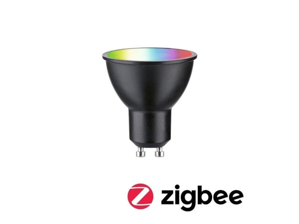 Paulmann 29148, Smartpære, ZigBee, Sort, LED, GU10, 2200 K
