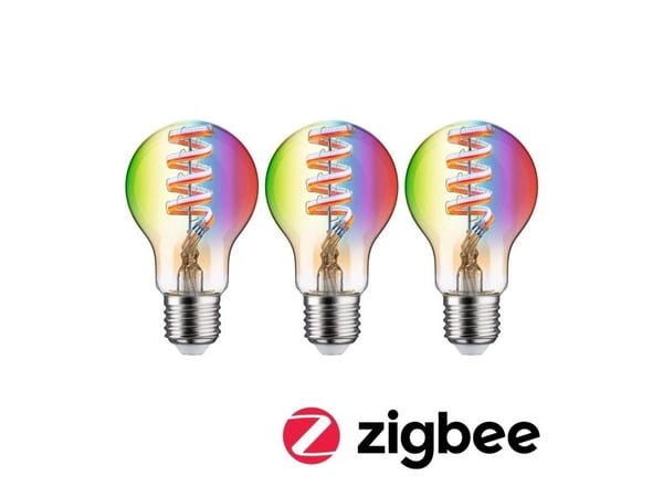 Paulmann 29163, Smartpære, ZigBee, Gull, LED, E27, 2200 K