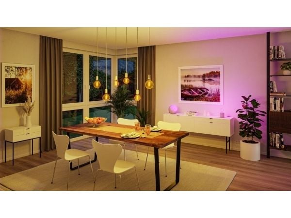 Paulmann 29163, Smartpære, ZigBee, Gull, LED, E27, 2200 K