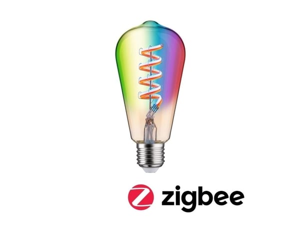 Paulmann 29158, Smartpære, ZigBee, Gull, LED, E27, 2200 K