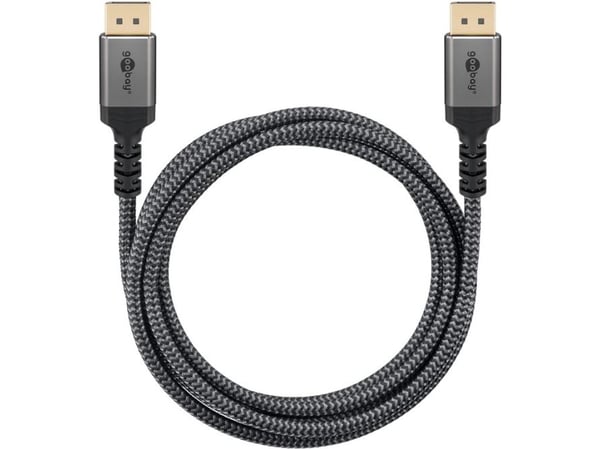 Goobay 65267, 5 m, DisplayPort, DisplayPort, Hankjønn, Hankjønn, 7680 x 4320 piksler