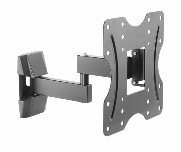 Gembird WM-42ST-01 - Monteringssett (fullt bevegelig veggfeste) - for TV - stål, plastikk - svart - skjermstørrelse: 23"-42"
