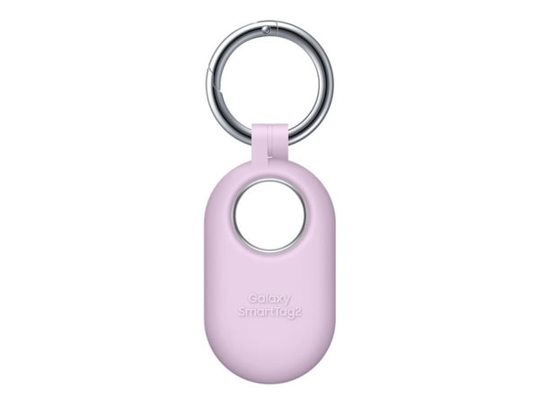 Samsung EF-PT560 - Eske for sikkerhetsmerke - silikon - lavendel - for Galaxy SmartTag2