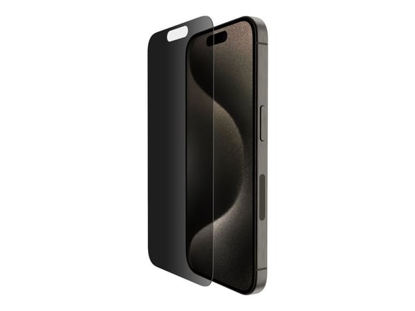 Belkin OVA149ZZ, 15,5 cm (6.1"), Älypuhelin, Kehyksetön näytön yksityisyyssuodatin, 9H, Antimikrobinen, Yksityisyys