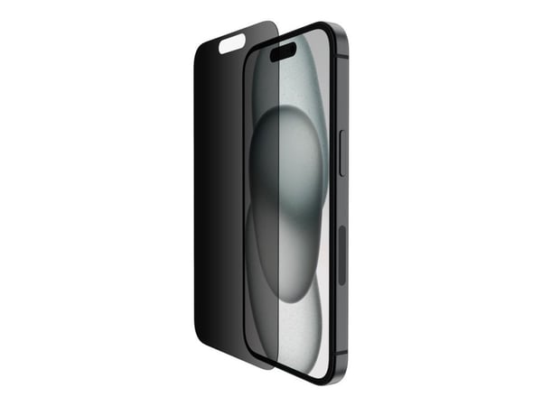 Belkin OVA147ZZ, 15,5 cm (6.1"), Älypuhelin, Kehyksetön näytön yksityisyyssuodatin, 9H, Antimikrobinen, Yksityisyys