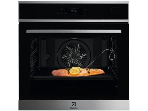 Electrolux EOB8S39WX, Keskikokoinen, 70 L, Grilli, Uuni, Nopea, Surround, 2 hyllyä, Höyry, Musta