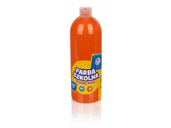 Astra skolefarge 1000 ml oransje (301217060)