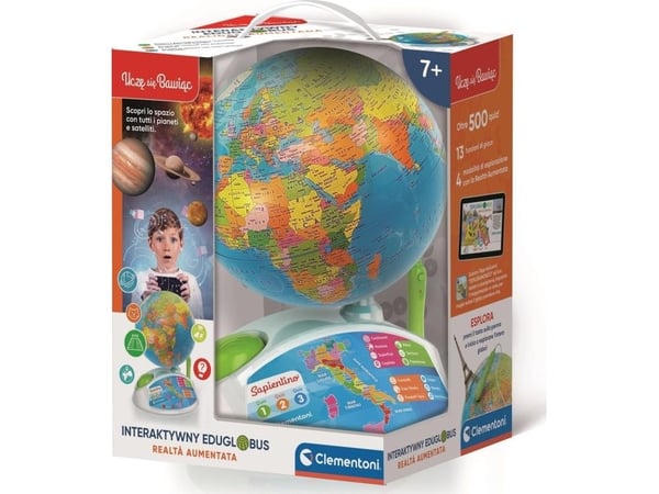 Clementoni Eduglobus 50847, Gutt/Jente, 7 år
