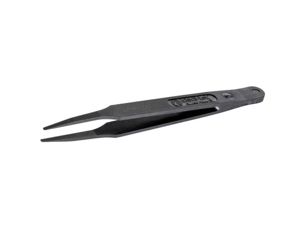 Ideal-tek 702A.CF, Muovi, musta, Tasainen, Suora, 4 g, 10 mm