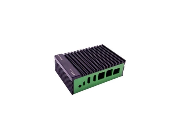 Radxa AE003 SBC-kabinett passer for: Radxa, Rock Pi (svart/grønn)
