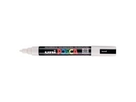 POSCA PC-5M, Hvit, Flerfarget, Vann-basert blekk, Projektil spiss, Rund, 1,8 mm
