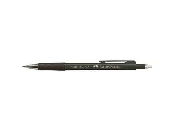 Faber-Castell GRIP 1347 - Mekanisk blyant - 0.7 mm - retraktil - med viskelær