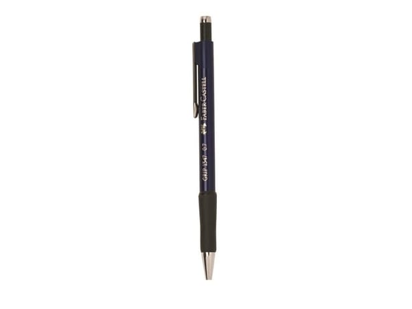 Faber-Castell GRIP 1347 - Mekanisk blyant - 0.7 mm - retraktil - med viskelær