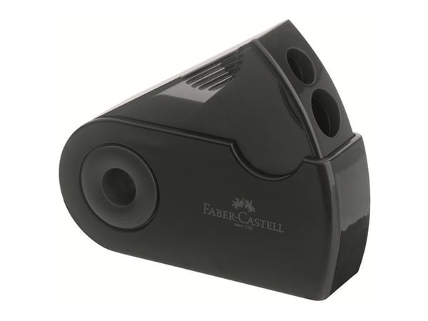 Faber-Castell SLEEVE - Blyantspisser - 2 hull - svart