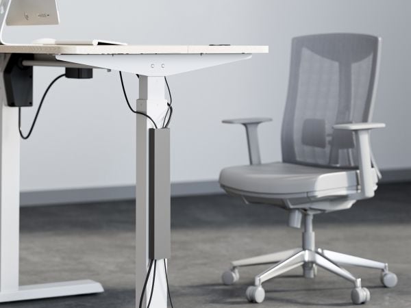 Equip 650864, Kabelskilleskuff, Bord, Grå