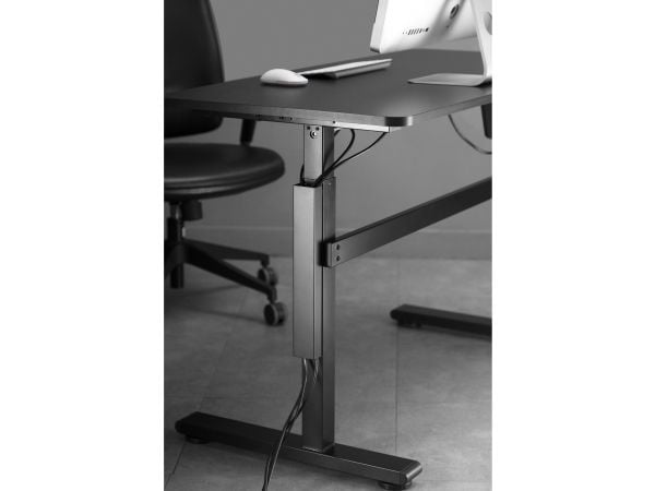 Utrusta 650865, Kabelbricka, Skrivbord, Svart