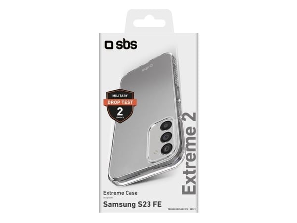 SBS TEUNBKEX2SAS23FE, Etui, Samsung, Galaxy S23 FE, 16,3 cm (6.4"), Gjennomsiktig
