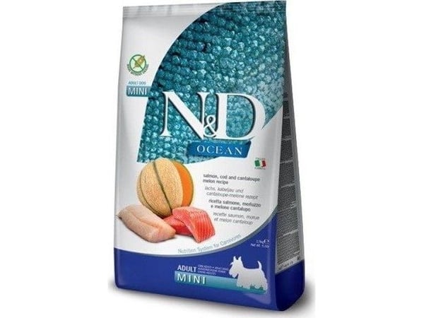 Farmina Pet Food 8010276039309, Voksen, Torsk, Laks, 2,5 kg