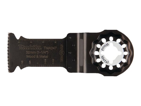 Makita sagblad 32mm - Multicut bimetallblad t/tre og metall, Starlock, Aiz32Apb