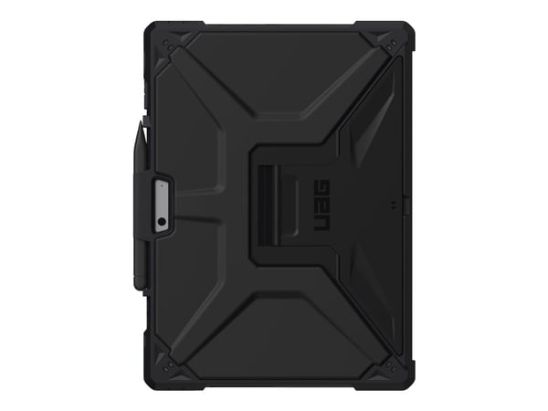 UAG Rugged Case for Surface Pro 9 Metropolis SE (Antimikrobinen) - Musta - Bulk Poly Bag - Bagsidecover til tabletti - lajittelu - Microsoft Surfac...