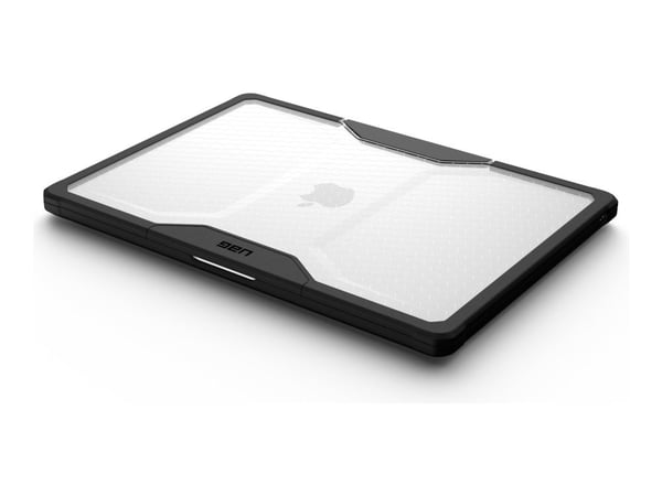 UAG Rugged Case for Apple Macbook Air 15" M2 A2941- Plyo Series- Clear - Skallveske for bærbar - is, svart