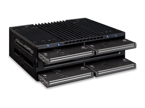 ICY DOCK flexiDOCK MB024SP-B - Tallennuskotelo - 2,5" - musta