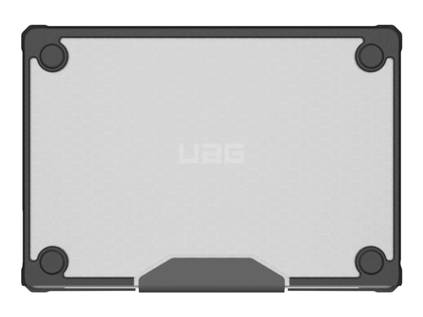 UAG Rugged Case for Apple Macbook Air 15" M2 A2941- Plyo Series- Clear - Skallveske for bærbar - is, svart