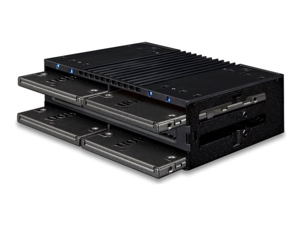 ICY DOCK flexiDOCK MB024SP-B - Tallennuskotelo - 2,5" - musta