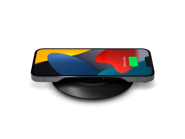 mophie essentials wireless charging pad 15W, inomhus, USB, Trådlös laddning, Svart