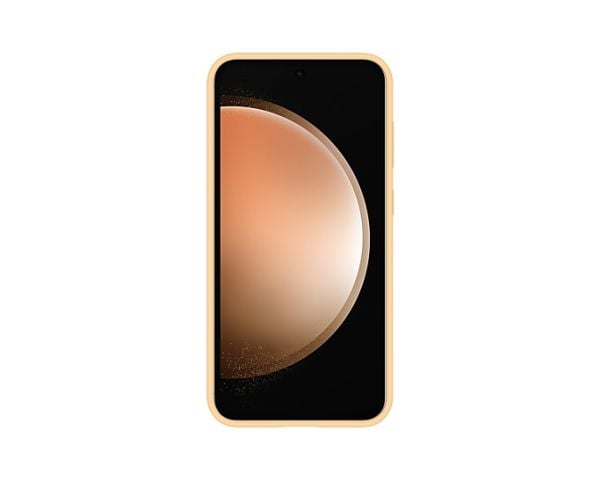 Samsung EF-PS711 - Bakdeksel til mobiltelefon - silikon - aprikos - for Galaxy S23 FE