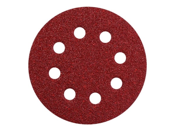 Metabo - Slipeark - 5 deler - 125 mm - grovkorn: P180 Metabo - Slipeark - 5 deler - 125 mm - grovkorn: P180