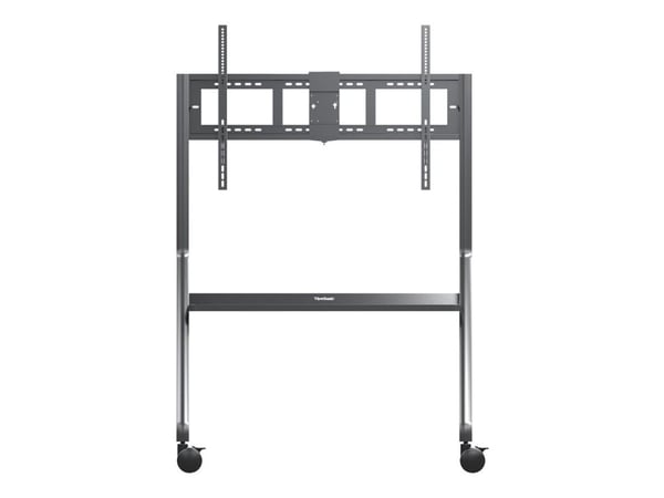ViewSonic VB-STND-009 - Vogn - for interaktiv flatpanel / LCD-display - slim trolley - stål, polyurethane (PU) wheels - skjermstørrelse: 65"-105" -...