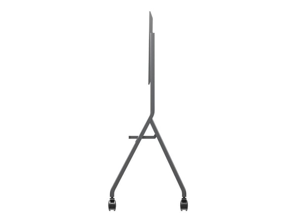 ViewSonic VB-STND-009 - Vogn - for interaktiv flatpanel / LCD-display - slim trolley - stål, polyurethane (PU) wheels - skjermstørrelse: 65"-105" -...